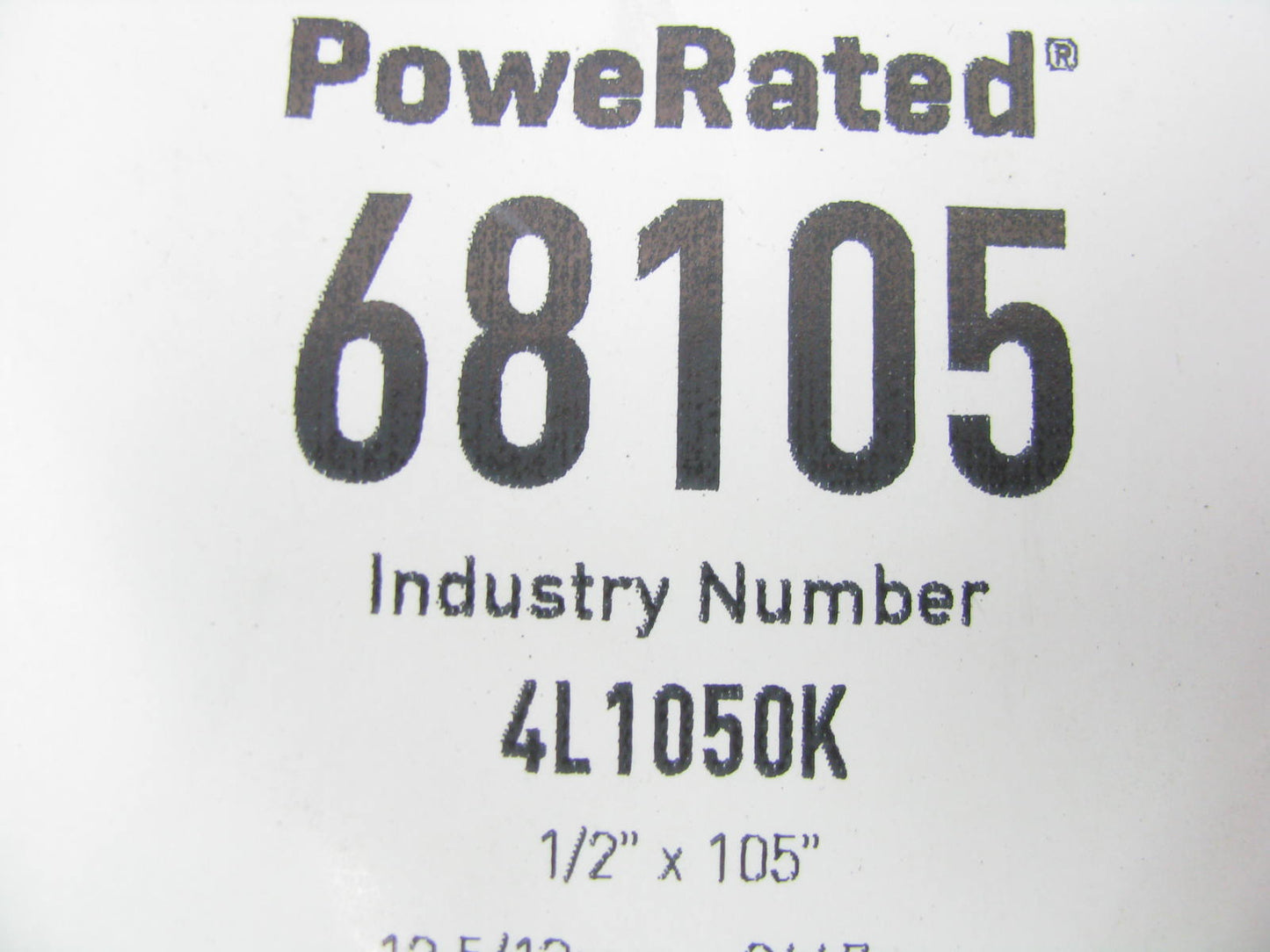Gates 68105 Power Equipment Accessory Drive Belt - 1/2'' X 105''
