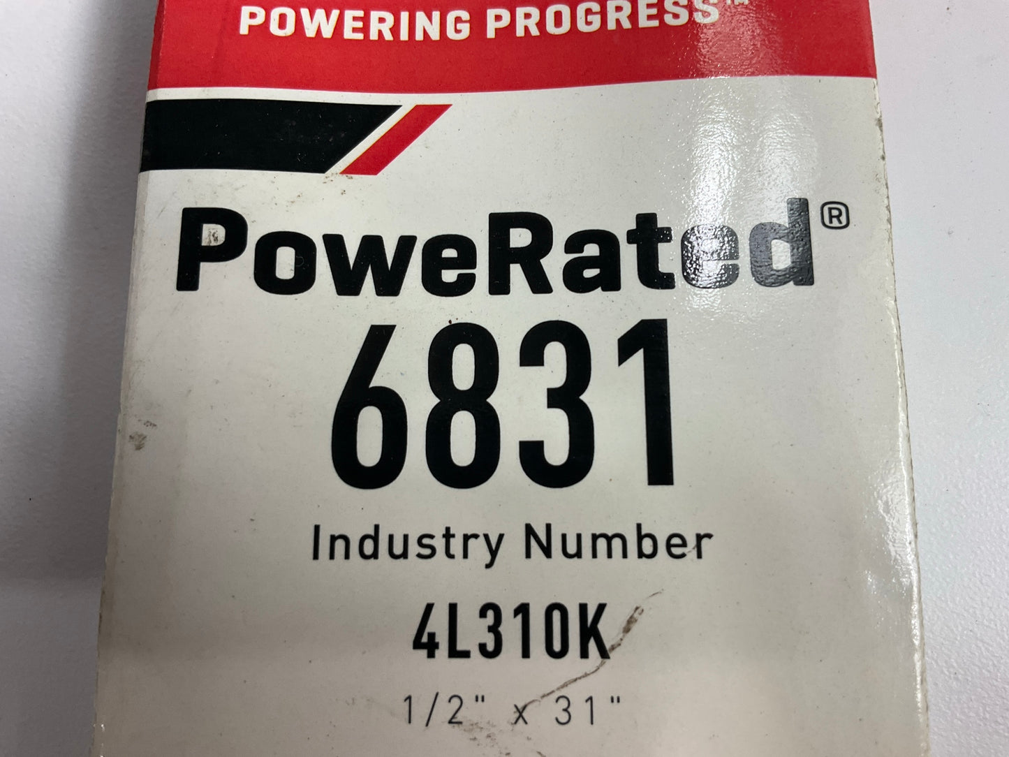Gates 6831 Power Equipment Accessory Drive Belt - 1/2'' X 31''