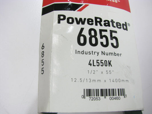 Gates 6855 Power Equipment Accessory Drive Belt - 1/2'' X 55''