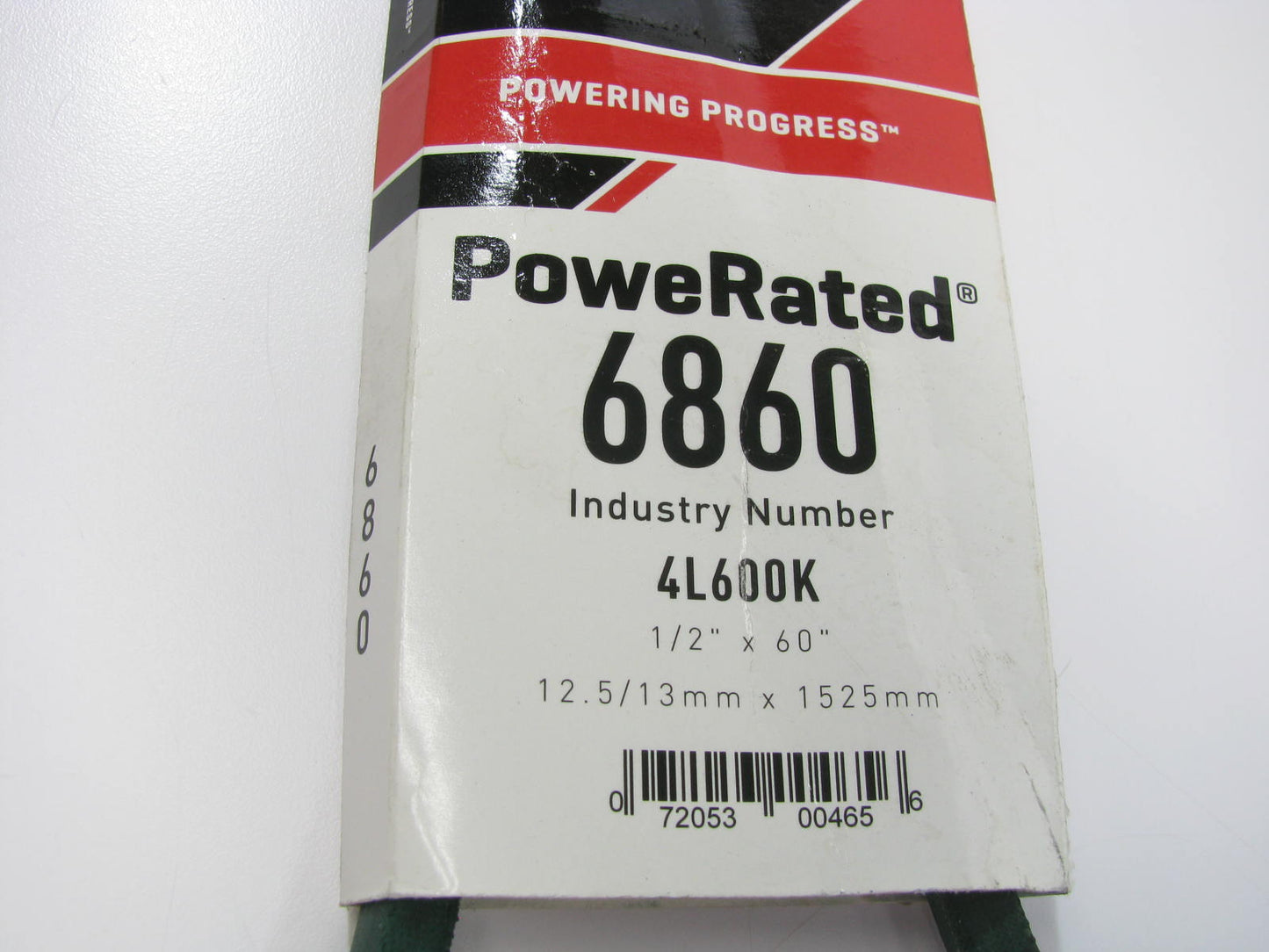 Gates 6860 Lawn & Garden Power Equipment Accessory Drive Belt - 1/2'' X 60''