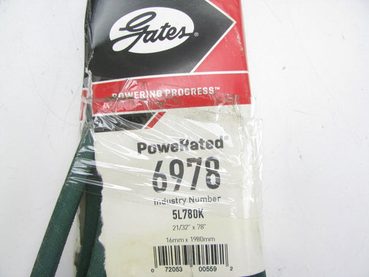 Gates 6978 Power Equipment Accessory Drive Belt - 21/32'' X 78''