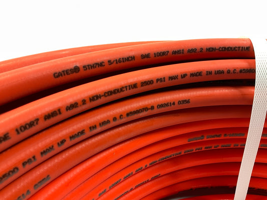 248 FEET - Gates 71074 5TH7NC 5/16'' Hydraulic Hose, 2500 PSI Max Work Pressure