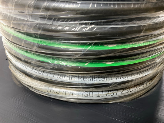 150 FEET - Gates 71102 MEGAFLEX 4M2T 1/4'' Hydraulic Hose, 6,000 PSI Max WP