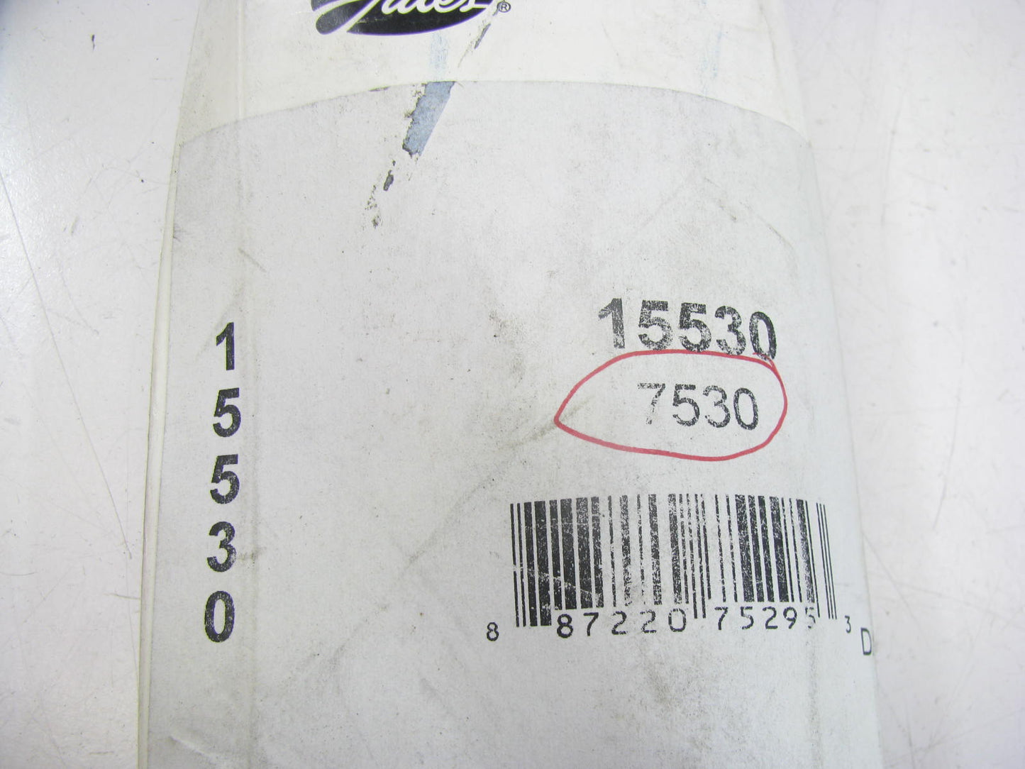 Gates 7530 Accessory Drive Belt - 0.44'' X 53.625'' - 36 Degree