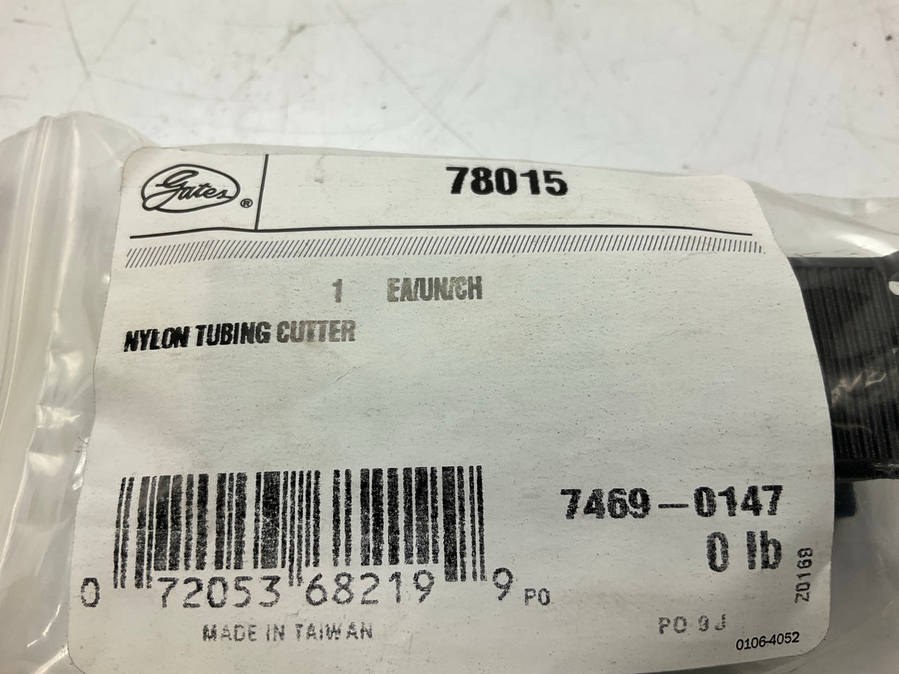 Gates 78015 Small Nylon Tubing Cutter Tube Cutter Tool For J844 Nylon Air Brake