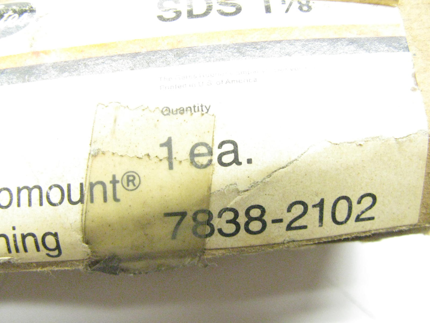 Gates 7838-2102 SDS 1-1/8'' English Size QD Bushing