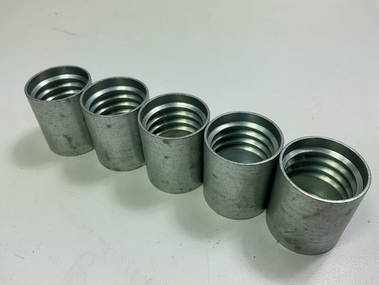 (10) Gates 80486 Power Crimp Hose Coupling 1.49'' L X 1.21'' OD - 10PC1FS-M3K