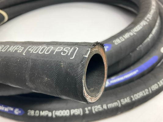 25 FEET - Gates 85481 1'' Hydraulic Hose 16EFG4K Mega Spiral 28.0 MPA (4000 PSI)