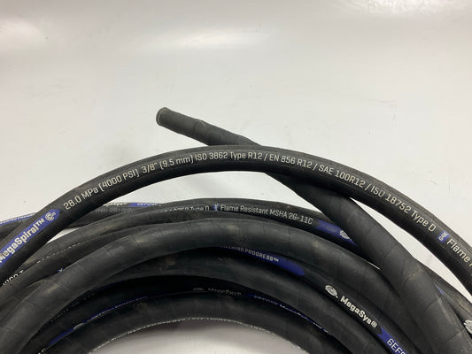 50 FEET Gates 85491 EFG4K Spiral Wire Hydraulic Hose - 280 Bar, 3/8'' SAE 100R12