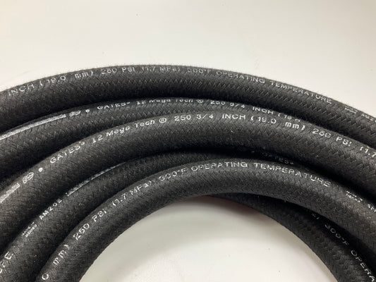 50 FEET - Gates 85763 3/4'' Hydraulic Hose MEGATECH 250 High Temp Oil Cooler Hose