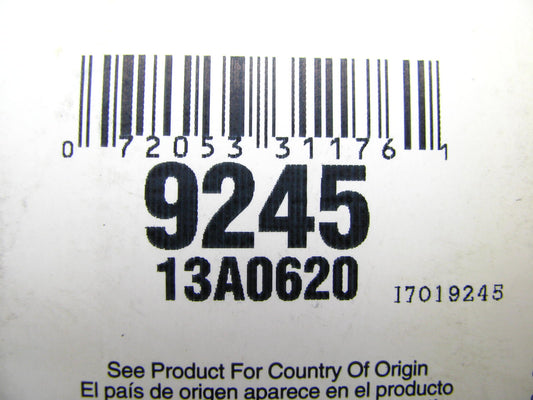Gates 9245 Accessory Drive Belt - 0.53'' X 25.125'' - 36 Degree