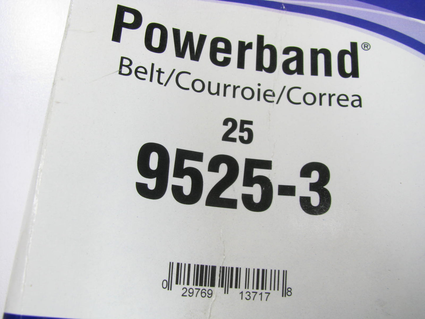 Gates 9525-3 Accessory Drive Belt - 1.75'' X 53.25'' - 3 Band