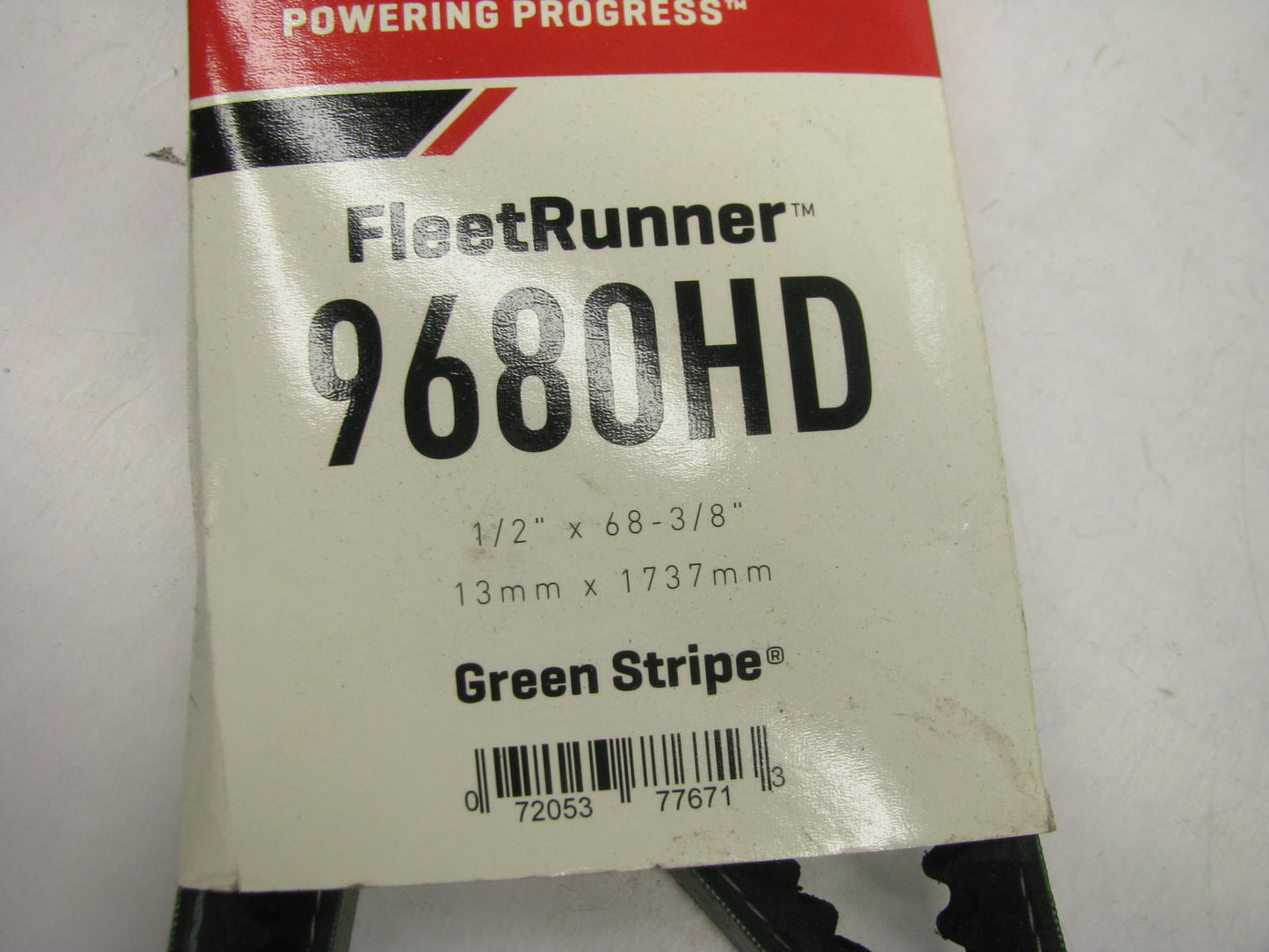 Gates 9680HD Heavy Duty Accessory Drive Belt - 1/2'' X 68-3/8'' - 36 Degree
