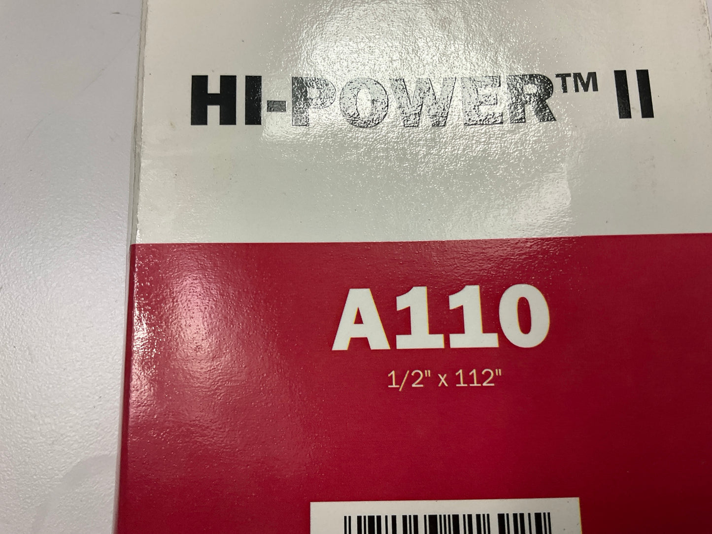 Gates A110 Industrial Accessory Drive Belt - 1/2'' X 112''