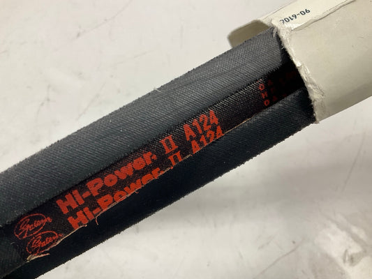 Gates A124 Industrial Accessory Drive Belt - 1/2'' X 126''