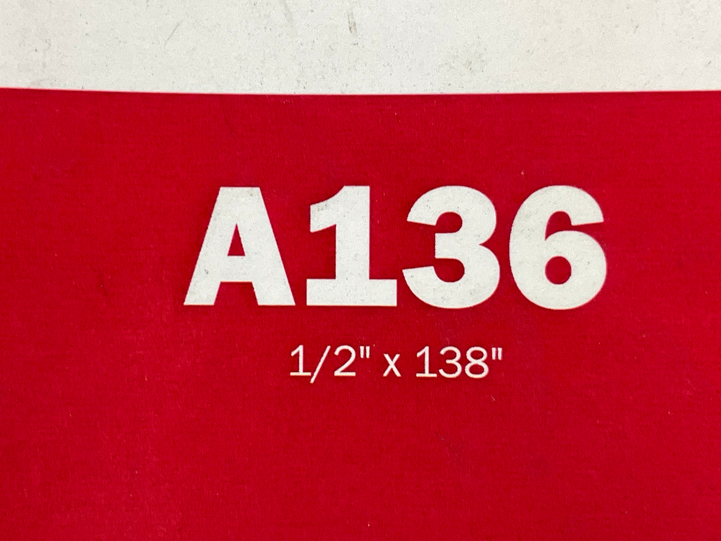 Gates A136 Industrial Accessory Drive Belt - 1/2'' X 138''