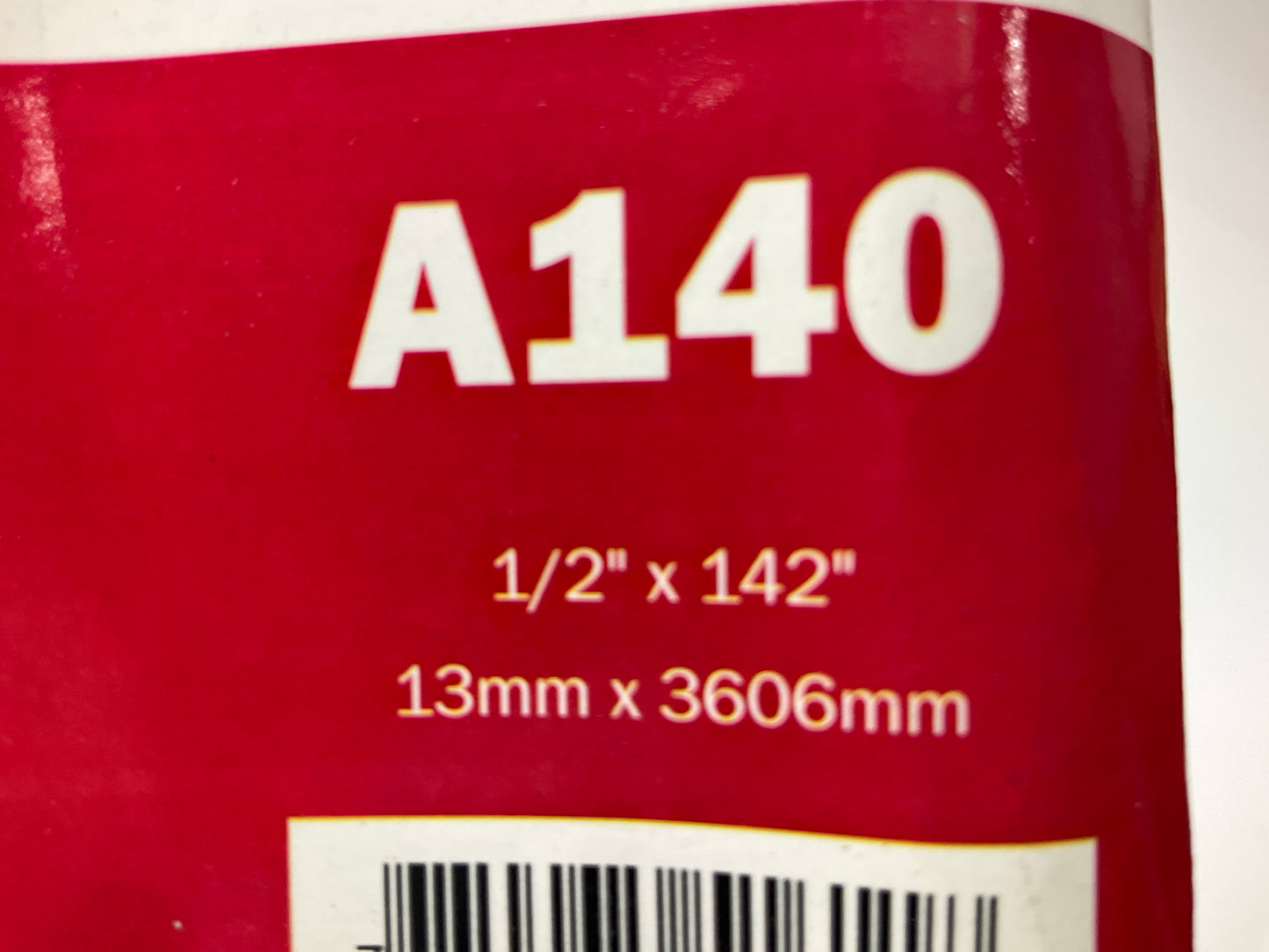 Gates A140 Industrial Accessory Drive Belt - 1/2'' X 142''