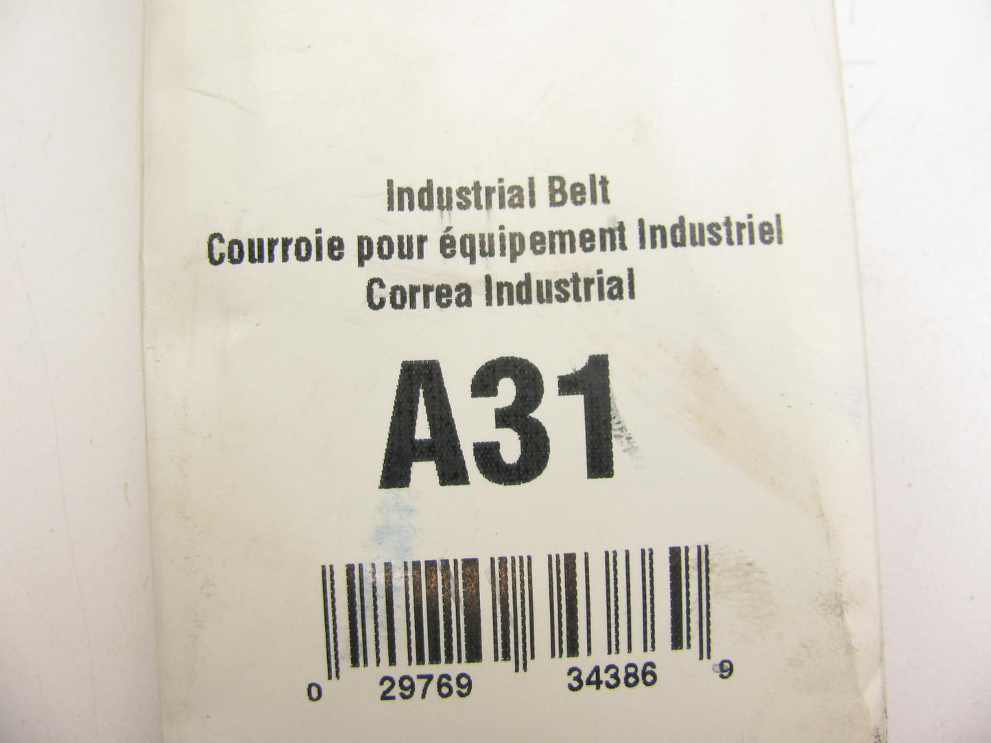 Gates A31 Industrial Accessory Drive Belt - 1/2'' X 33''