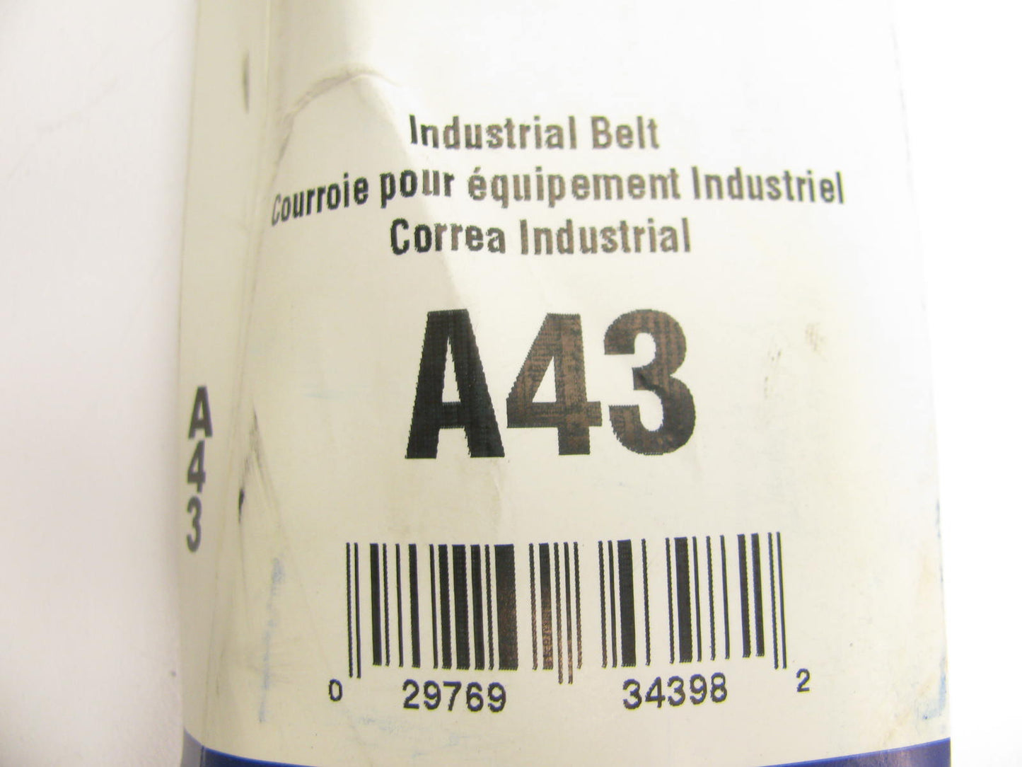 Gates A43 Hi-Power II Industrial Accessory Drive Belt - 1/2'' X 45''