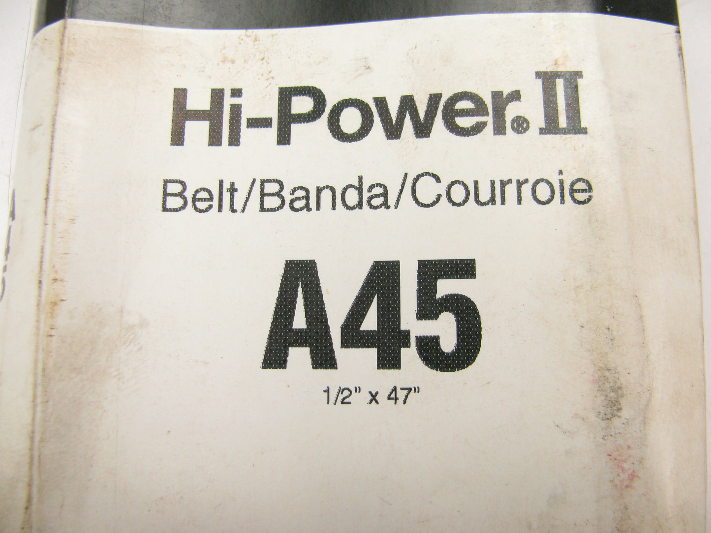Gates A45 Industrial Accessory Drive Belt - 1/2'' X 47''