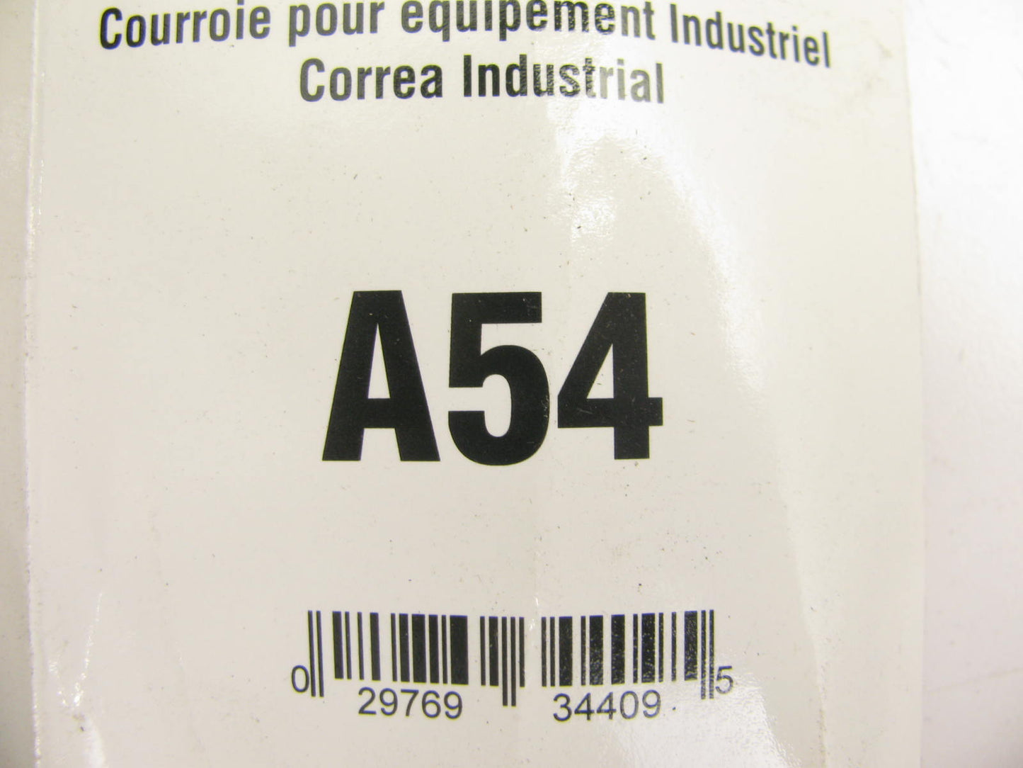 Gates A54 Industrial Accessory Drive Belt - 1/2'' X 54''