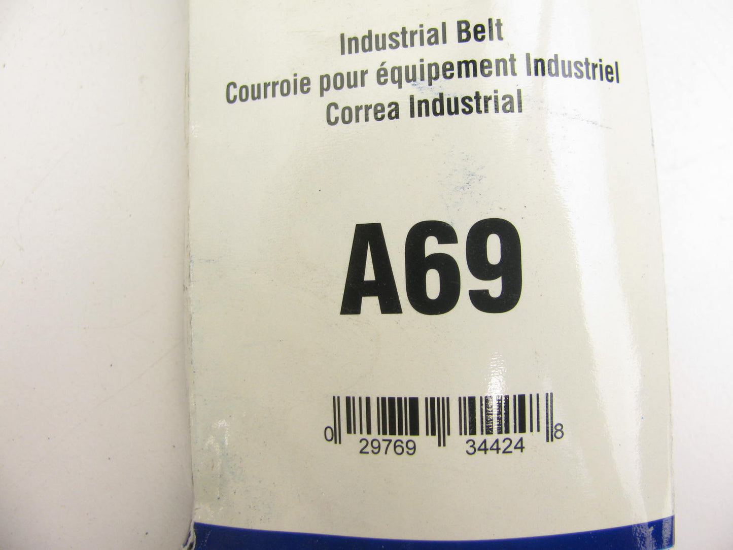 Gates A69 Industrial Accessory Drive Belt - 1/2'' X 71''