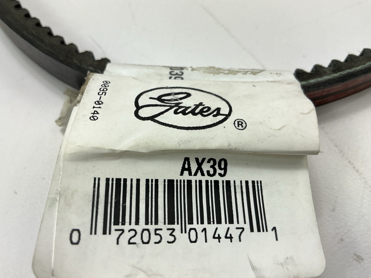 Gates AX39 Industrial Cogged Accessory Drive Belt - 1/2'' X 41''