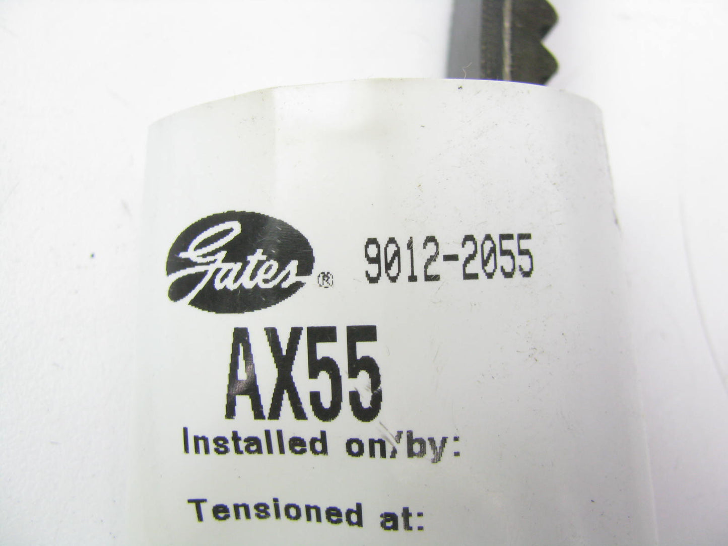 Gates AX55 Industrial Cogged Accessory Drive Belt - 1/2'' X 57''