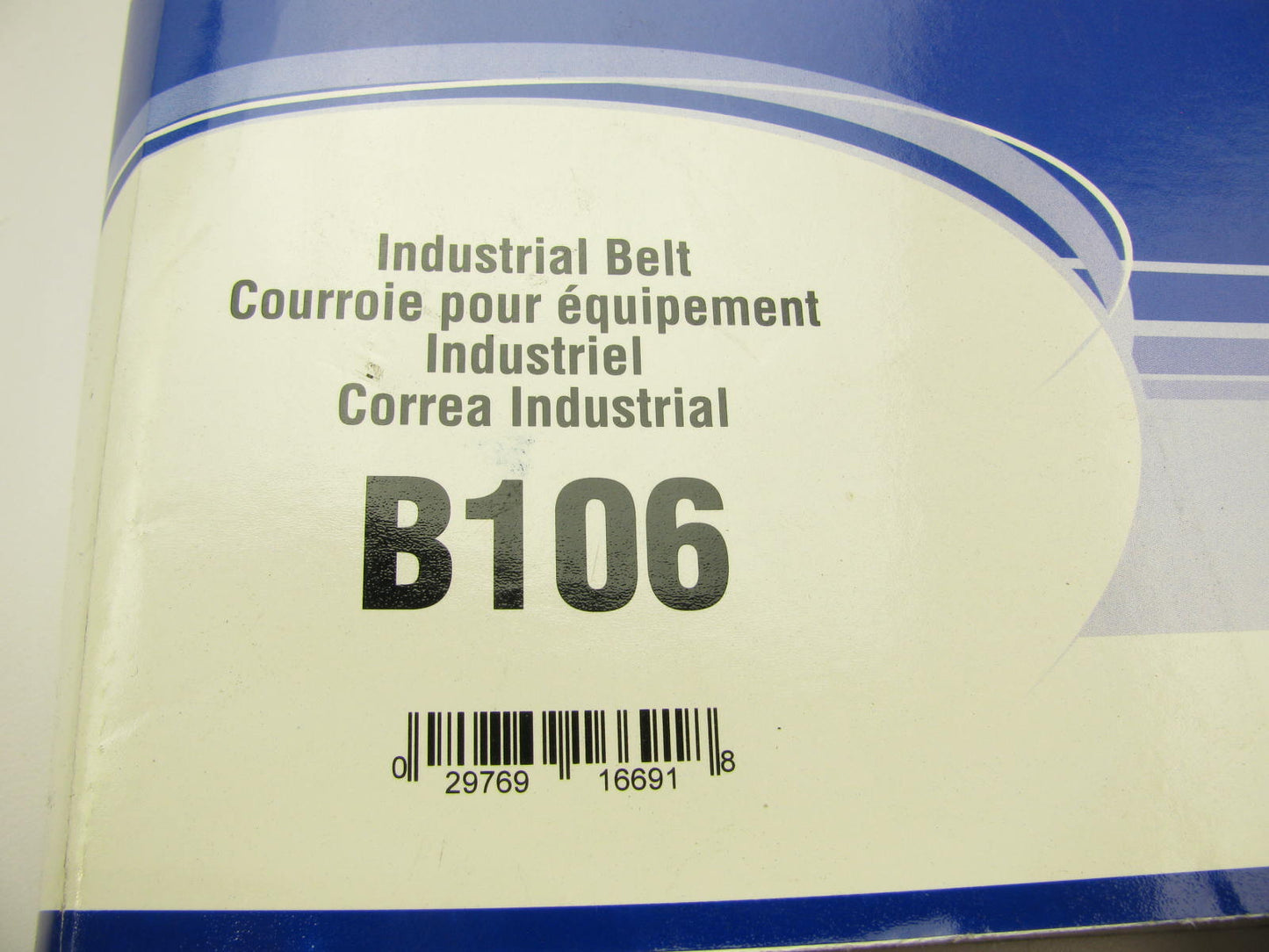 Gates B106 Industrial Accessory Drive Belt - 21/32'' X 109.00''