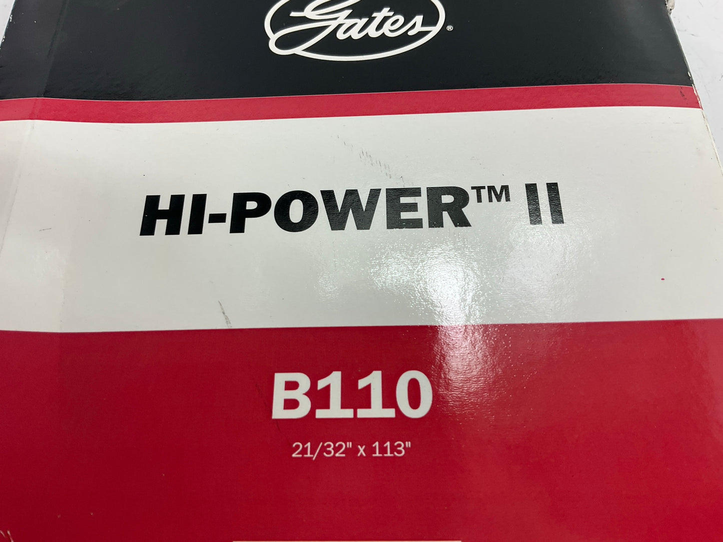 Gates B110 Industrial Accessory Drive Belt - 5/8'' X 113''