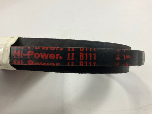 Gates B111 Industrial Accessory Drive Belt - 21/32'' X 111''
