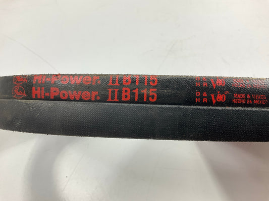Gates B115 Industrial Accessory Drive Belt - 5/8'' X 118''