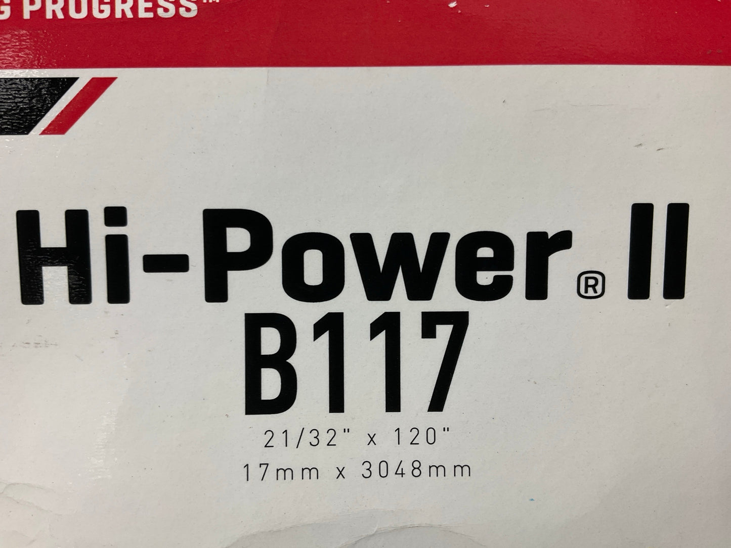 Gates B117 Industrial V-belt - B 21/32'' X 120'' Belt