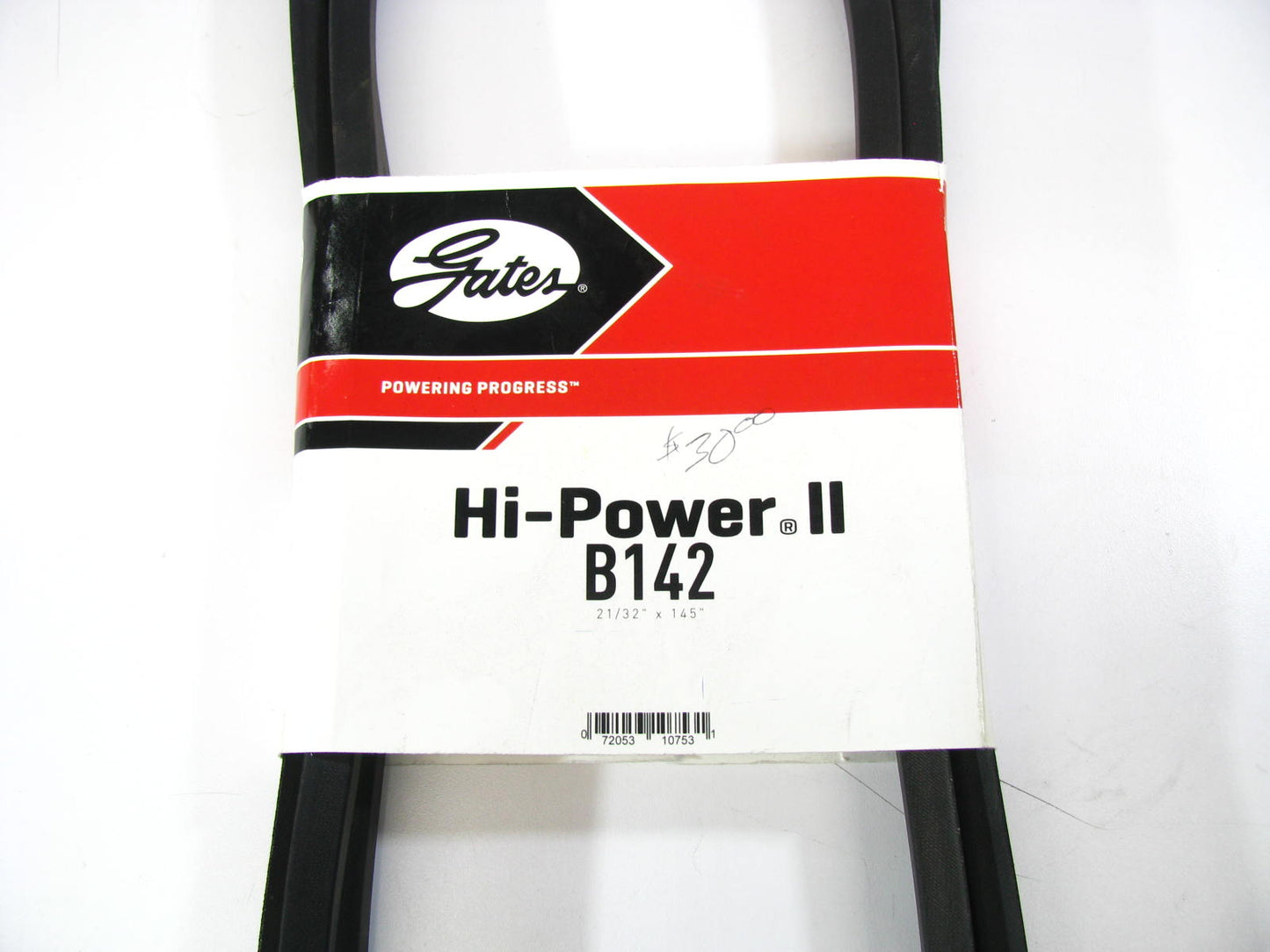 Gates B142 Industrial Accessory Drive Belt - 21/32'' X 145''