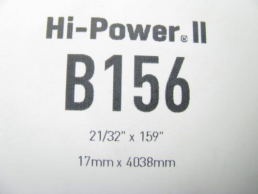 Gates B156 Industrial Accessory Drive Belt - 21/32'' X 159''