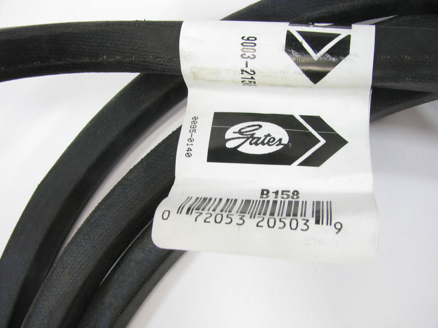 Gates B158 Industrial Accessory Drive Belt - 21/32'' X 161''