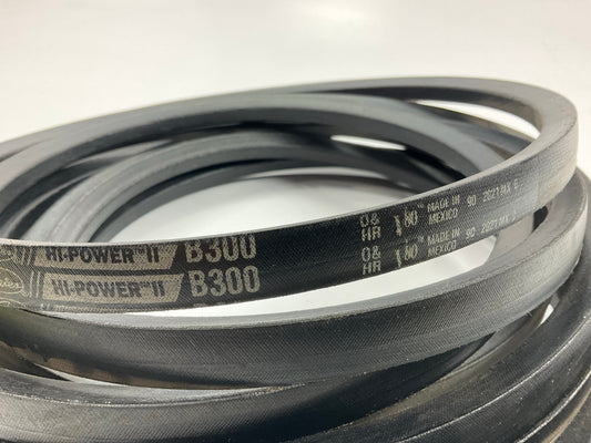 Gates B300 Industrial Accessory Drive Belt, 21/32'' X 303''
