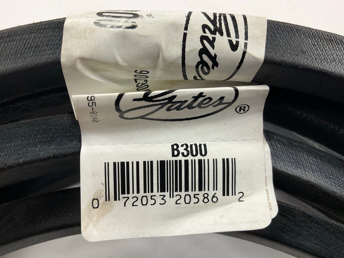 Gates B300 Industrial Accessory Drive Belt, 21/32'' X 303''