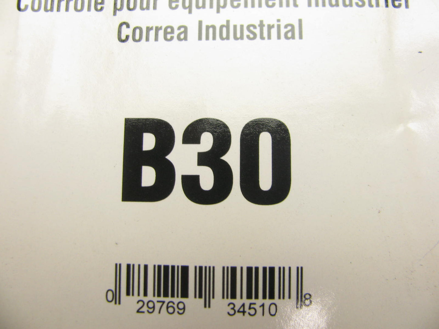 Gates B30 Power Equipment Accessory Drive Belt - 21/32'' X 33''