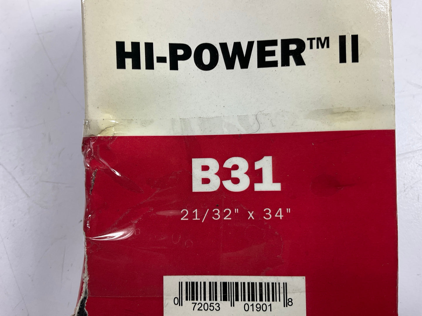 Gates B31 Industrial Accessory Drive Belt - 21/32'' X 34''