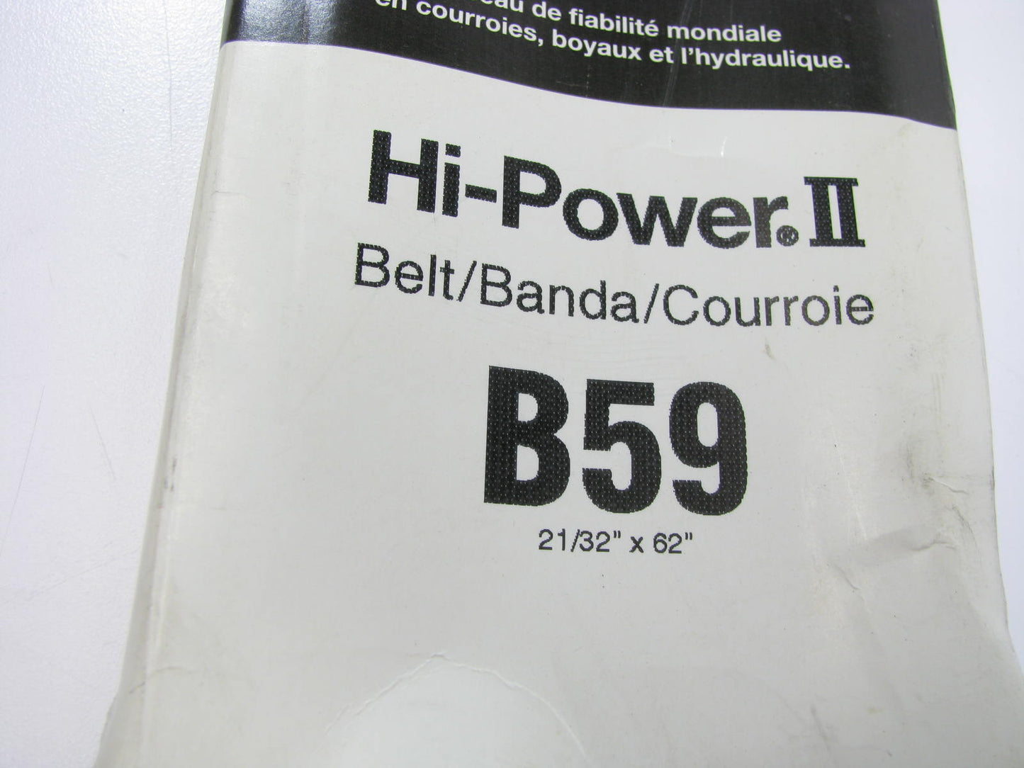 Gates B59 Industrial Accessory Drive Belt - 21/32'' X 61''