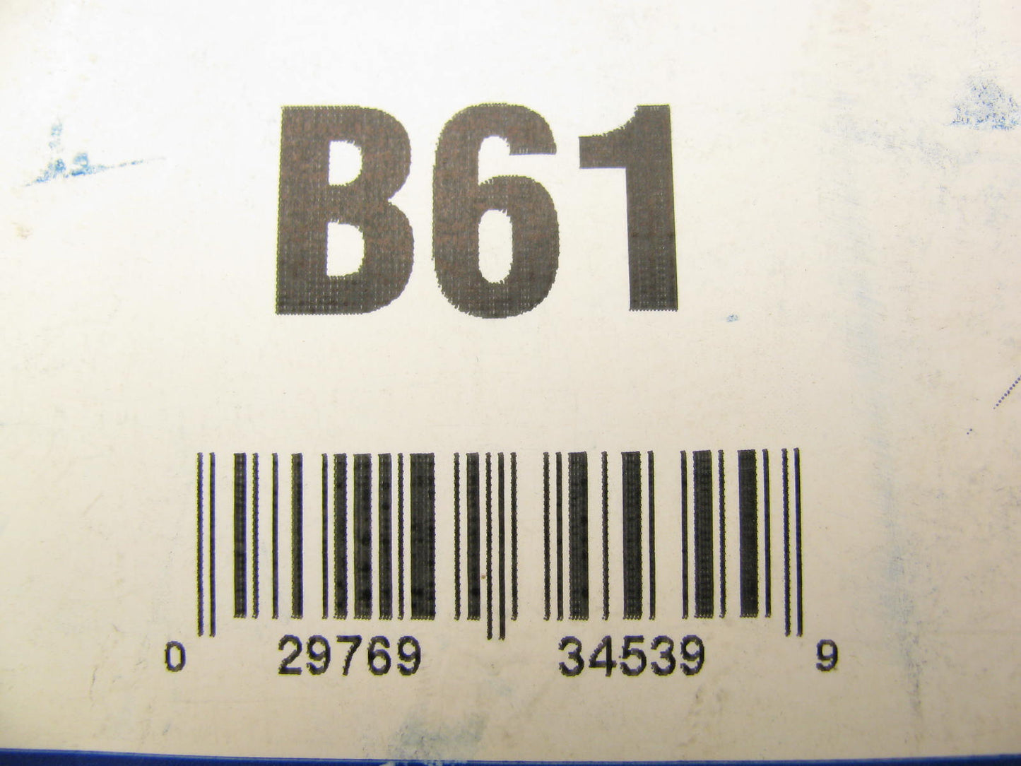 Gates B61 Industrial Accessory Drive Belt - 21/32'' X 64.00''