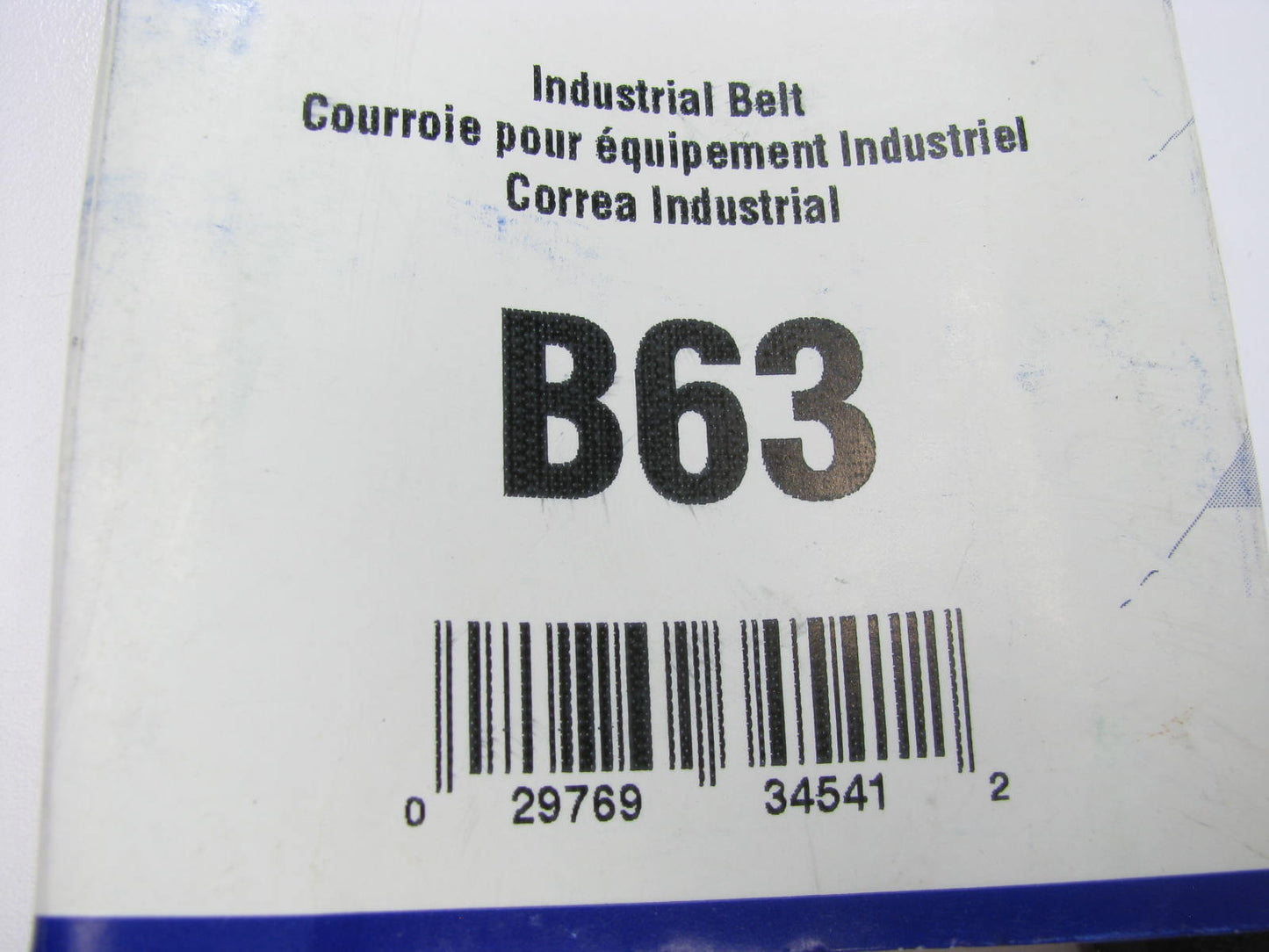 Gates B63 Industrial Accessory Drive Belt - 5/8'' X 66''