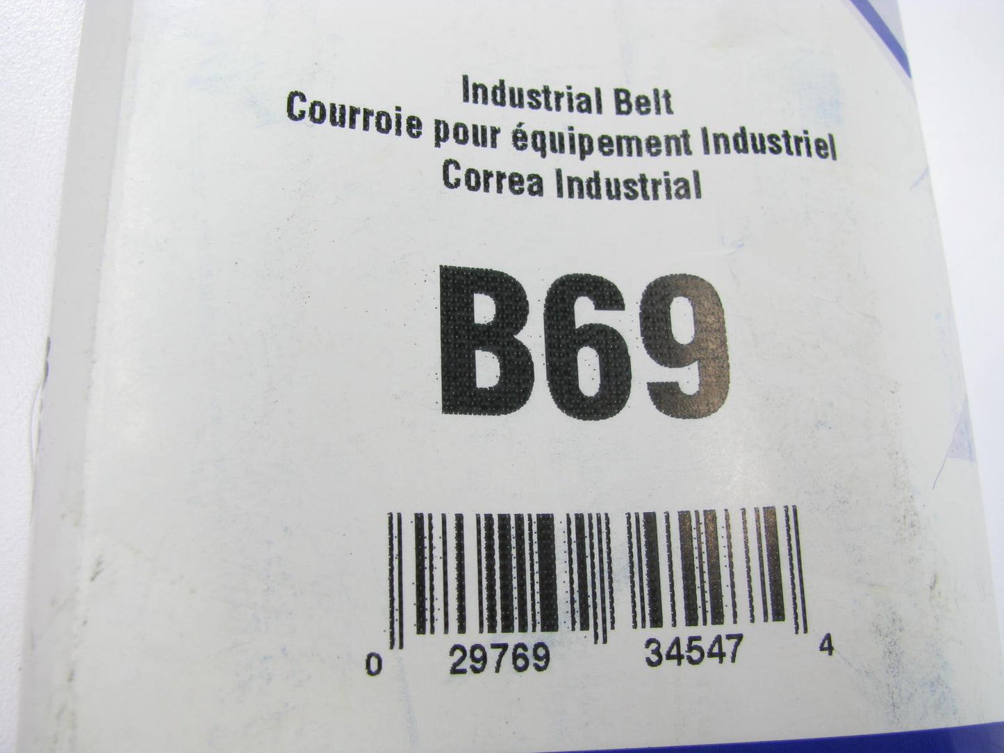 Gates B69 Industrial Accessory Drive Belt - 5/8'' X 72''
