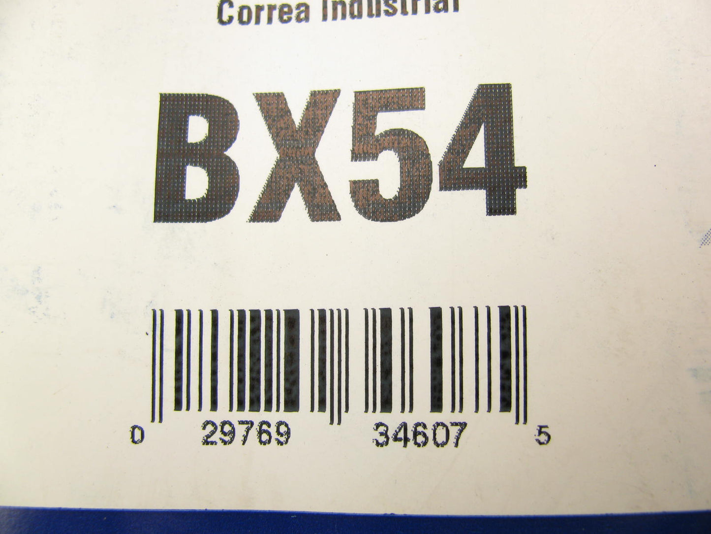 Gates BX54 Industrial Cogged Accessory Drive Belt - 21/32'' X 57''