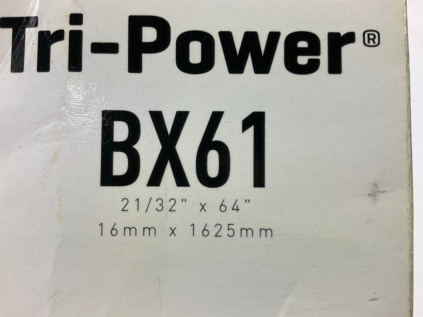 Gates BX61 Cogged Industrial Accessory Drive Belt - 5/8'' X 64''