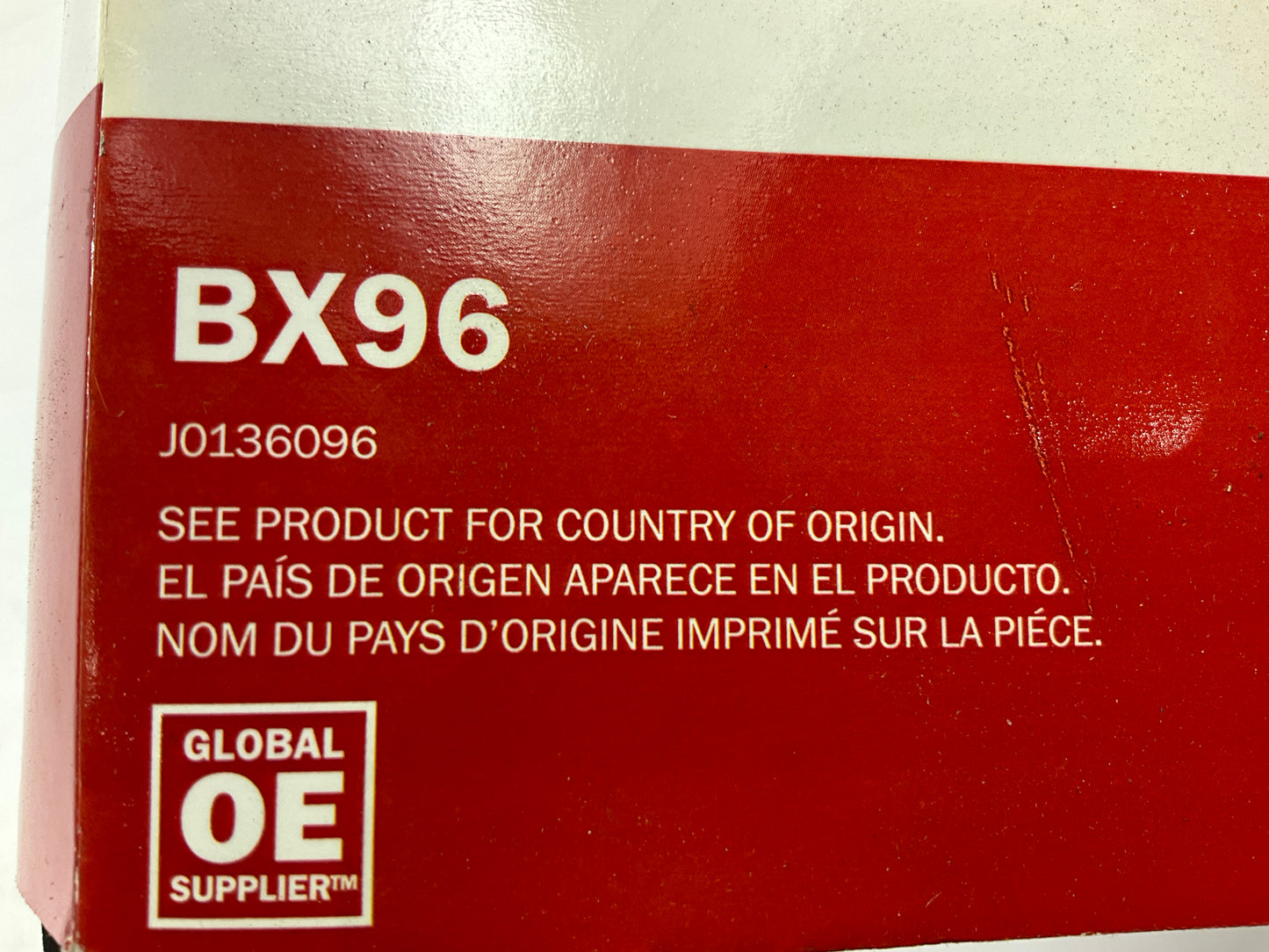 Gates BX96 Industrial Cogged Accessory Drive Belt - 21/32'' X 99''