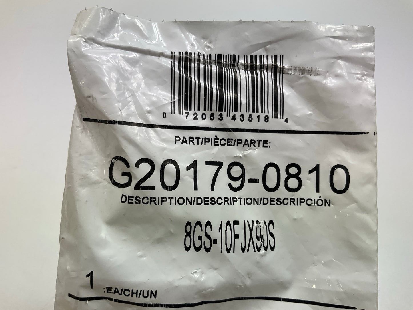Gates G20179-0810 90° Tube Female JIC 37° Flare Swivel Hydraulic Fitting, 1/2''