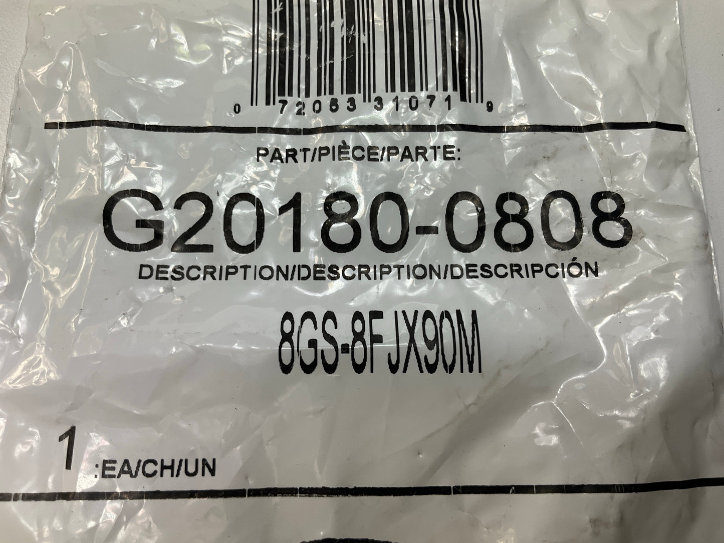 Gates G20180-0808 90° Tube Female JIC 37° Flare Swivel Hydraulic Fitting, 1/2''