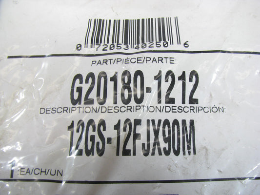 Gates G20180-1212 Hydraulic Fitting 90 Deg Fem 37 Deg G-20 3/4'' Hose 1-1/16''-12